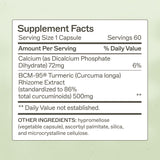 Amy Myers MD Curcumin Super Soluble : capsules visibles avec absorption améliorée BCM-95.