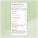 Scoop inclus pour dosages faciles et constants.