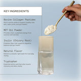 Amy Myers MD poudre vanille en bouteille, pratique pour une boisson quotidienne.