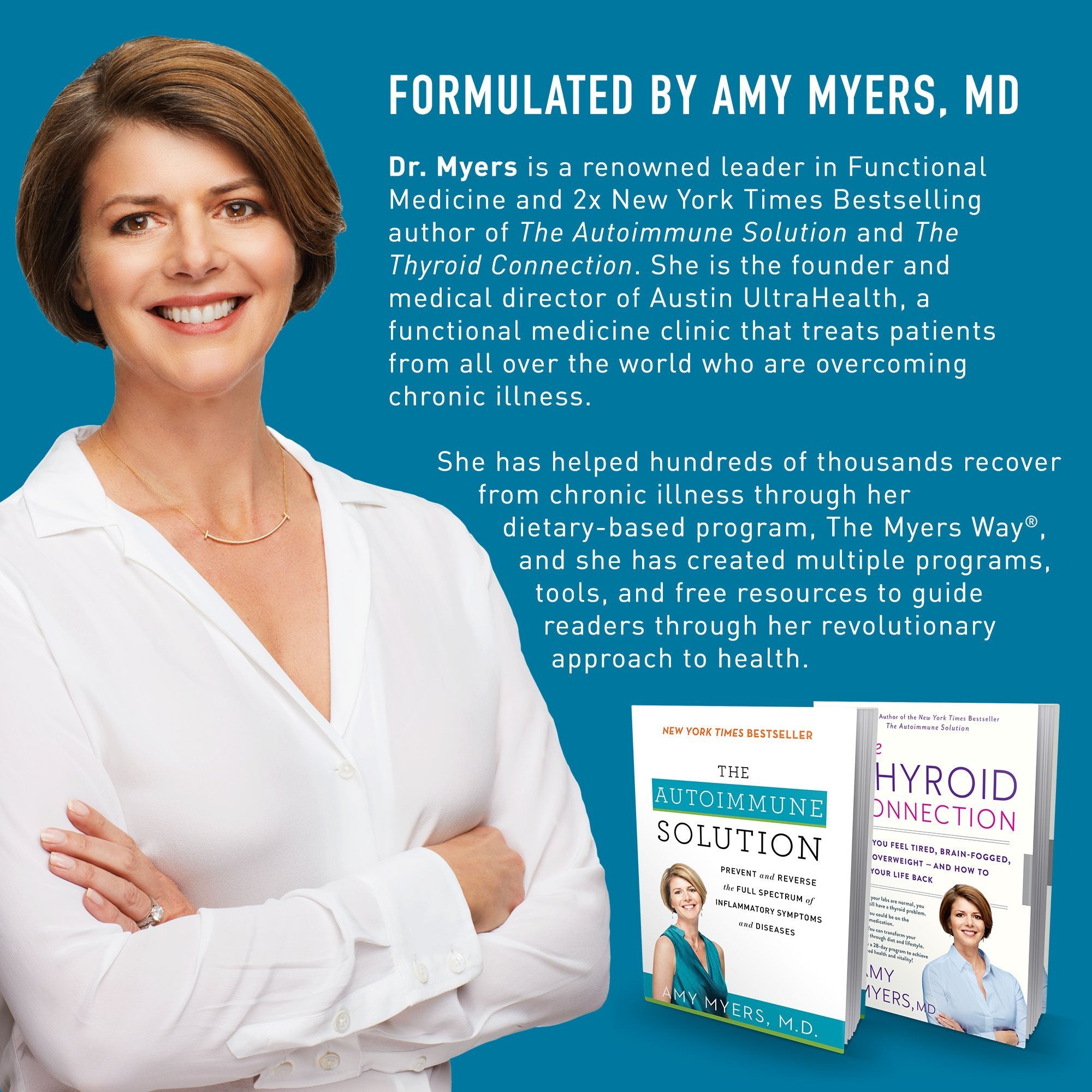 Amy Myers MD Rest and Restore – rituel nocturne pour récupération naturelle.