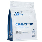 AN Performance Creatine Monohydrate et Peptide dans le pot, prêt pour l'entraînement.