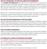 Ana María Lajusticia – collagène magnésium, accent sur l'élasticité de la peau.
