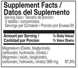 Tablettes vegan Magnesium 5-en-1 d'Ana Maria Lajusticia, soutien des muscles.