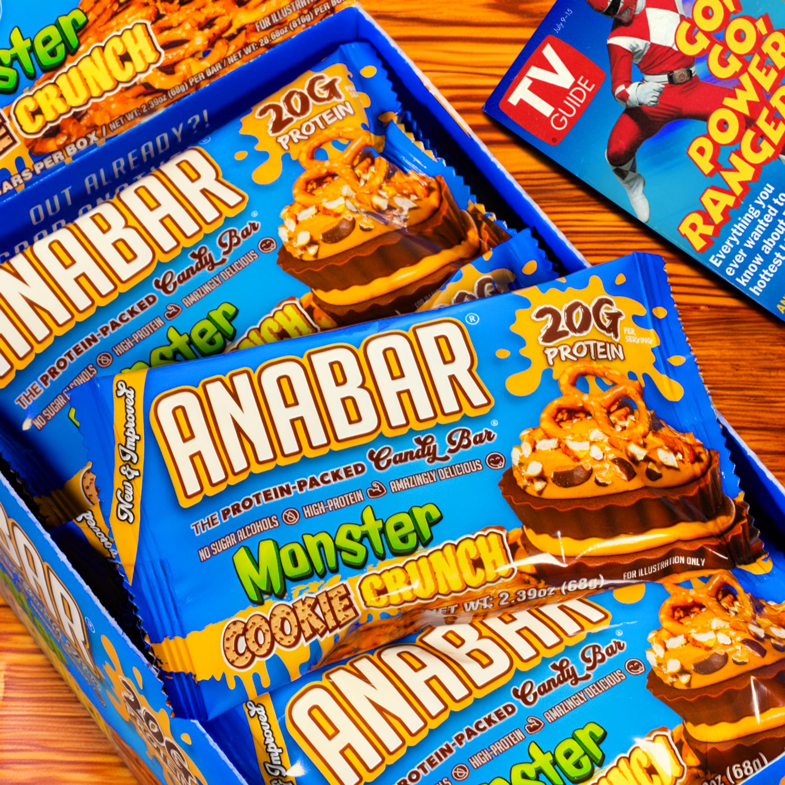 Barre Anabar sans alcools et sans sucre artificiel.