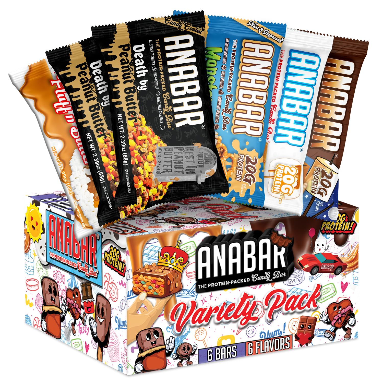 Final Boss Anabar Sampler Pack – emballage attrayant pour déjeuner