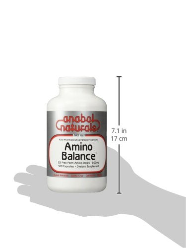 Anabol Naturals Amino Balance, utilisation post-entraînement, peut favoriser l'endurance et la réparation.