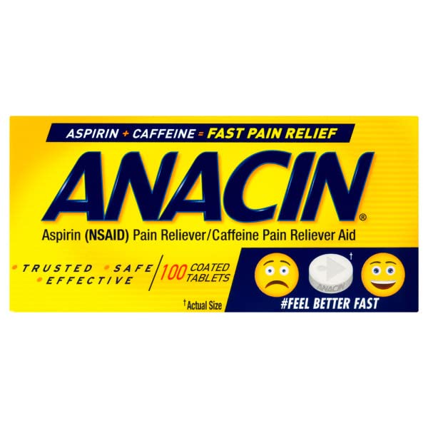 ANACIN: pack de deux boîtes, option économique.