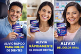 Utilisation nocturne avec Anadent pour réduire les douleurs.