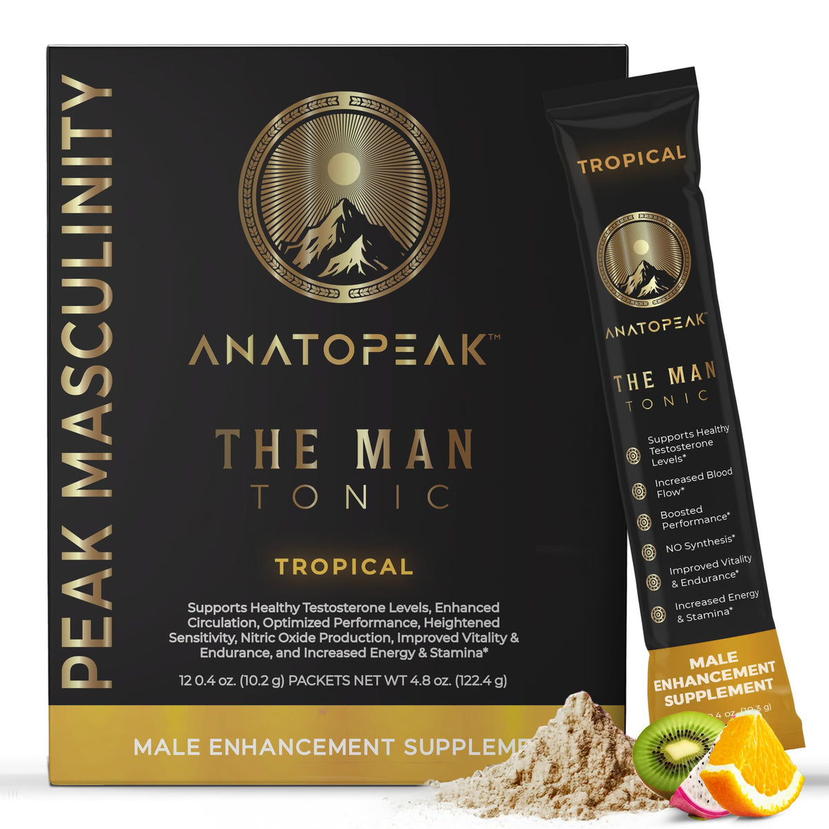 ANATOPEAK poudre mélange rapide prête à boire pour l’endurance et l’énergie.