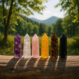 ANAYA AGATE baguette tourmaline noire: protection et concentration lors des séances.