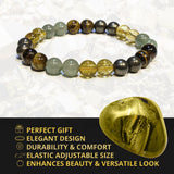 ANAYA AGATE bracelet calmes avec aventurine verte pour réduction du stress quotidien.