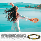 ANAYA AGATE bracelet unisexe, accessoire polyvalent pour tous les styles.