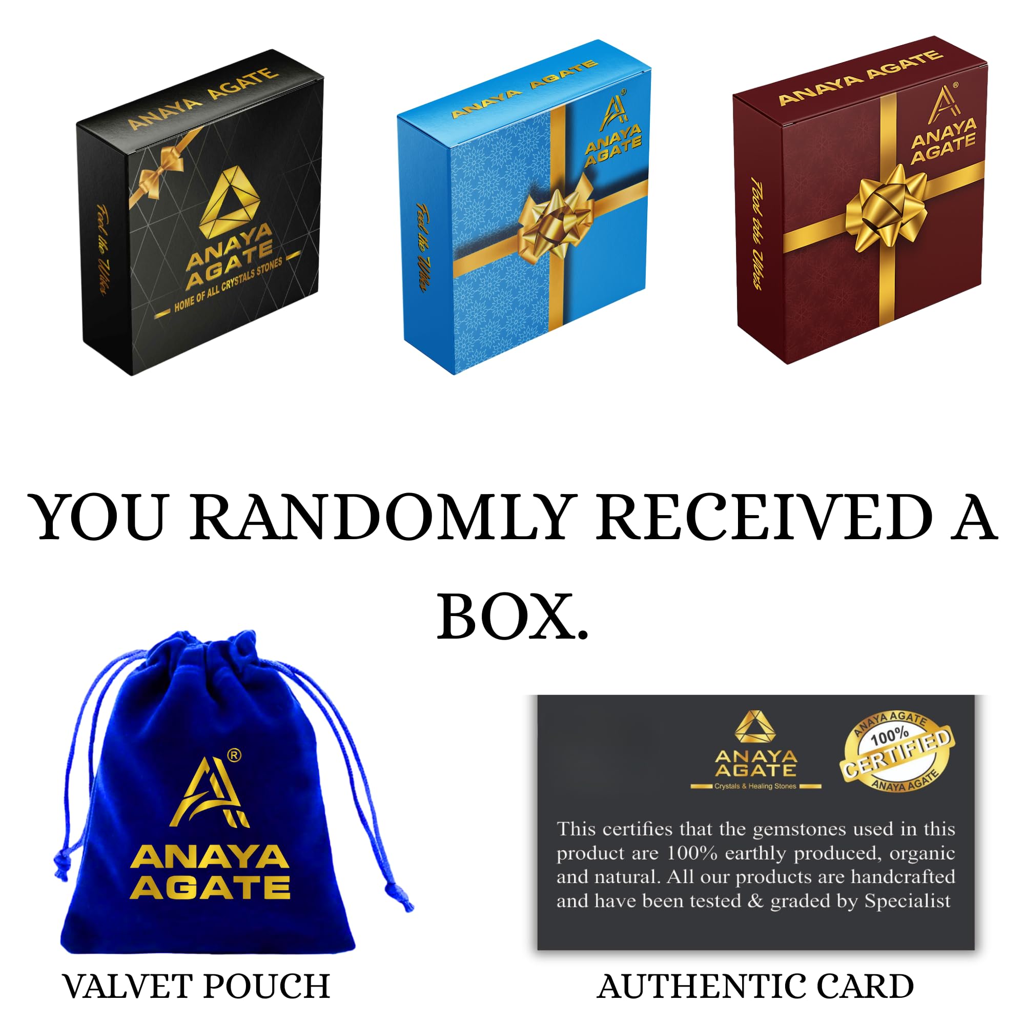 ANAYA AGATE – cadeau pour hommes et femmes, pensé et attentionné.