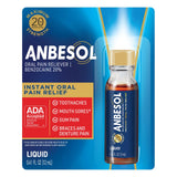 Anbesol Liquide : bouteille pratique pour apaiser douleur dentaire