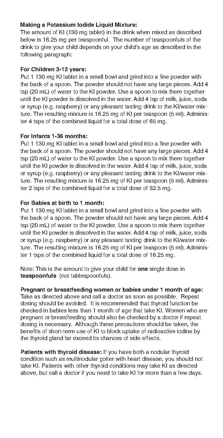 ANBEX IOSAT – comprimés 130 mg, informations à vérifier sur l’étiquette