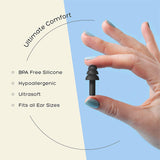 anbow bouchons d’oreille pour travail et déplacements, ajustement flexible