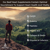 Ancestral Supplements: certification-purite image, produit non-OGM et issu d'animaux nourris à l'herbe.