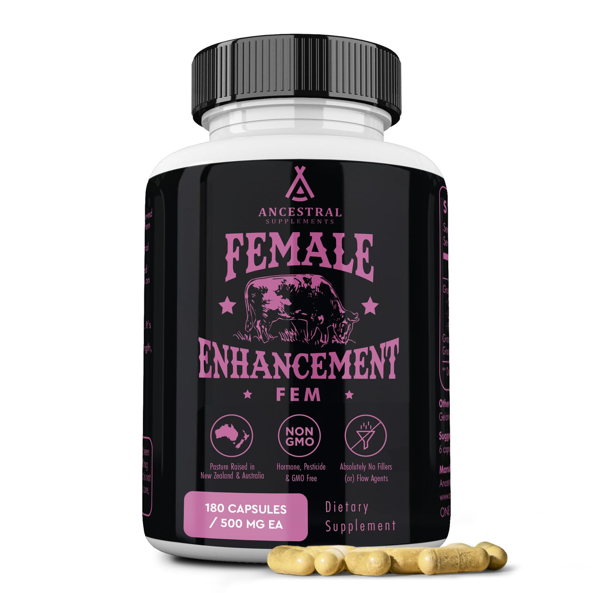 Ancestral Supplements Foie: soutien métabolisme et énergie féminine.