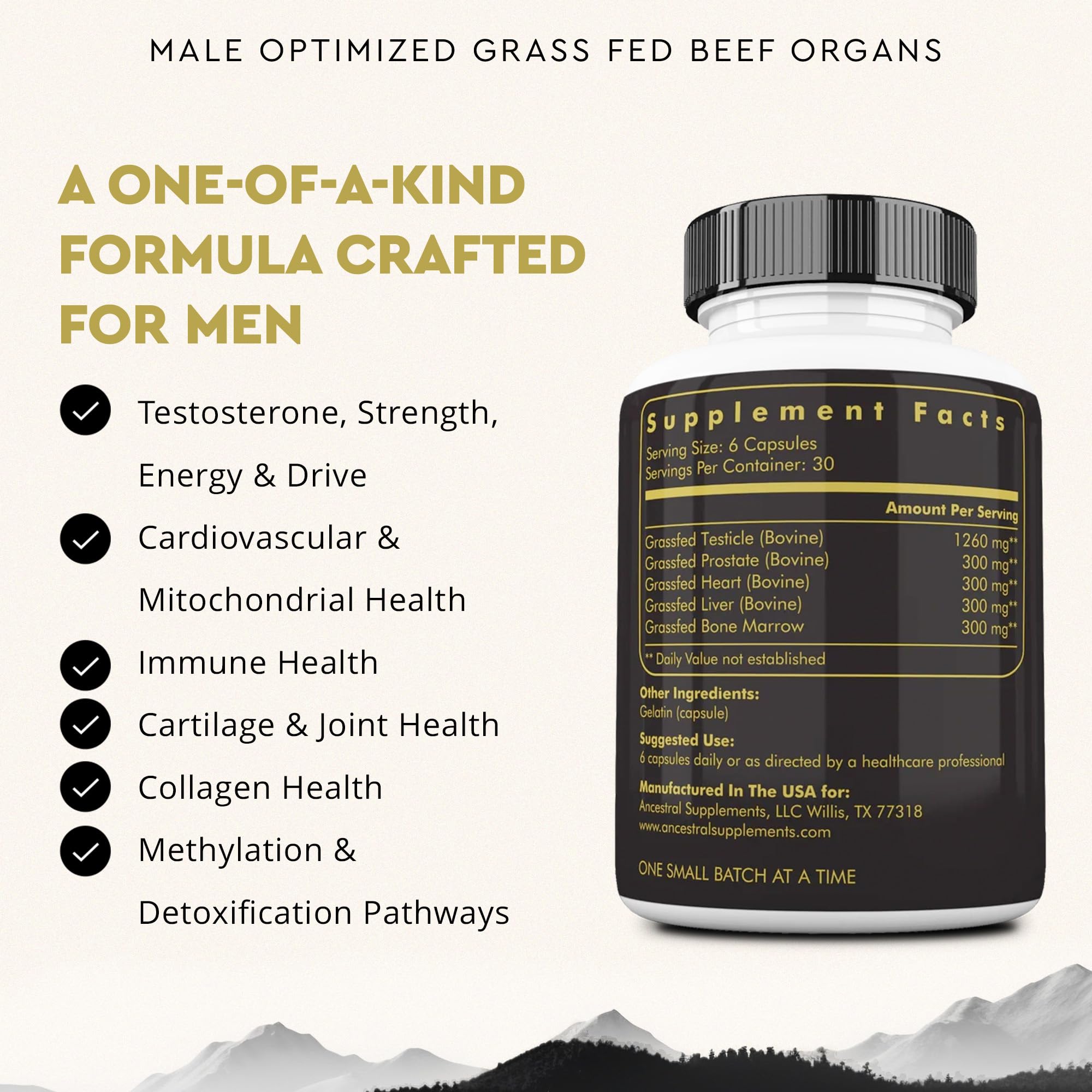 Ancestral Supplements Mofo – Gélules naturelles faciles à prendre au quotidien.