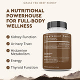 Ancestral Supplements Rein : capsules faciles à prendre pour une routine quotidienne de soutien urinaire.