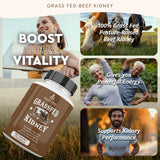 Ancestral Supplements Rein : étiquette et informations claires sur la provenance et les ingrédients.