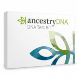 AncestryDNA kit emballage et etiquette, démarrage facile et clair