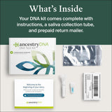 Recherche de proches et correspondances avec AncestryDNA