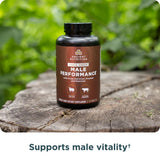 Ancient Nutrition emballage extérieur organes homme, format pratique et lisible.