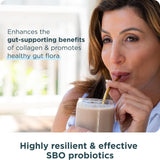 Ancient Nutrition Multi-Collagen poudre, préparation thé ou café sans grumeaux.