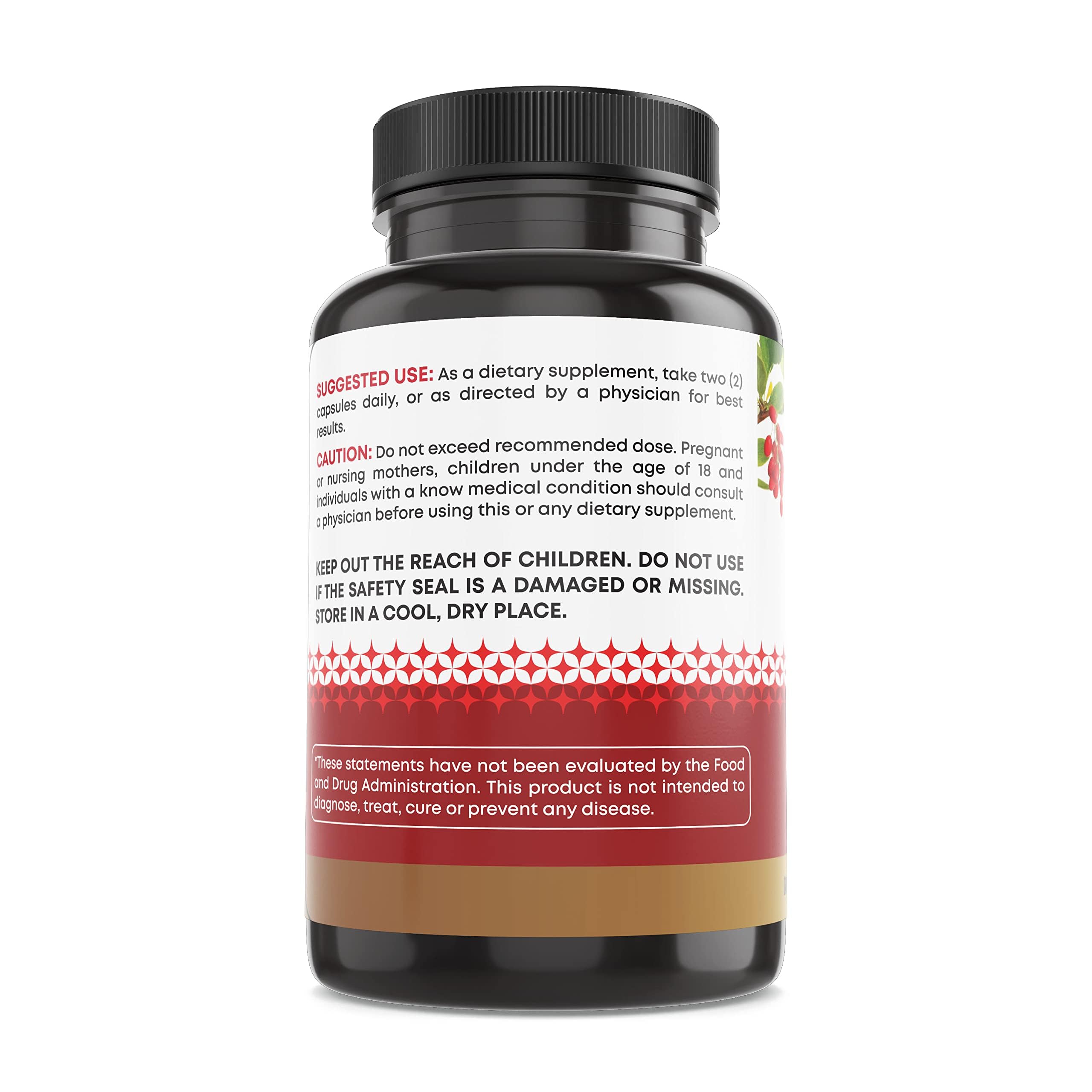 Ancient Bliss Berberine HCL 1200mg - emballage propre et sans allergènes.