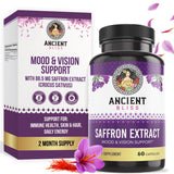 Ancient Bliss safran: gélules pour l'humeur et le bien-être émotionnel.