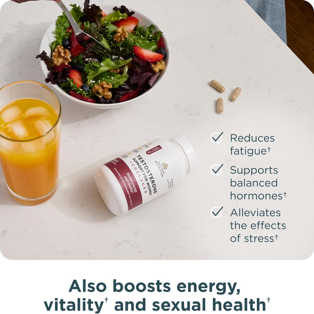 Ancient Nutrition extrait d'ashwagandha racine — énergie soutenue et stress maîtrisé.