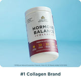 Balance Hormonal + Collagène d’Ancient Nutrition, saveur vanille et mélange quotidien.