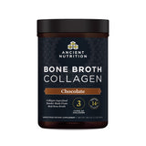 Ancient Nutrition Bouillon Os Collagene Chocolat, boisson peau et ongles en douceur.