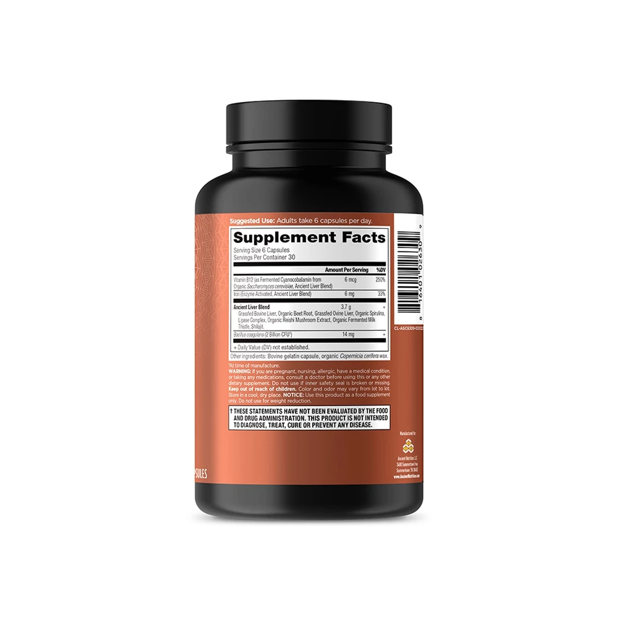 Ancient Nutrition certification BPF - image attestant sécurité et qualité.