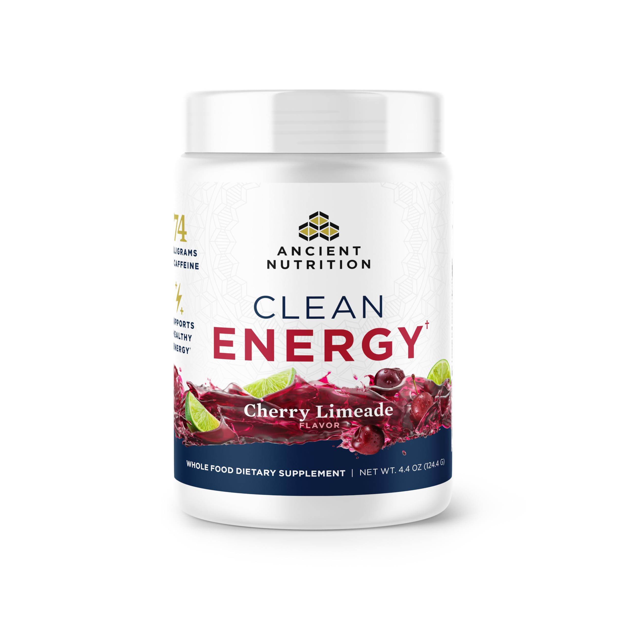 Ancient Nutrition Clean Energy poudre cerise limeade, énergie durable et sans crash.