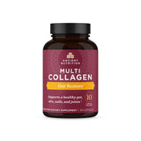 Ancient Nutrition Collagen, bouteille de 90 capsules, soutien potentiel des cheveux et des ongles.