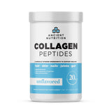 Ancient Nutrition Collagen Peptides sans arôme, bouteille prête à intégrer la routine beauté.