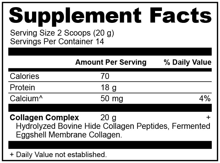 Ancient Nutrition Collagen Peptides sans arôme, mélange facile dans eau ou jus.
