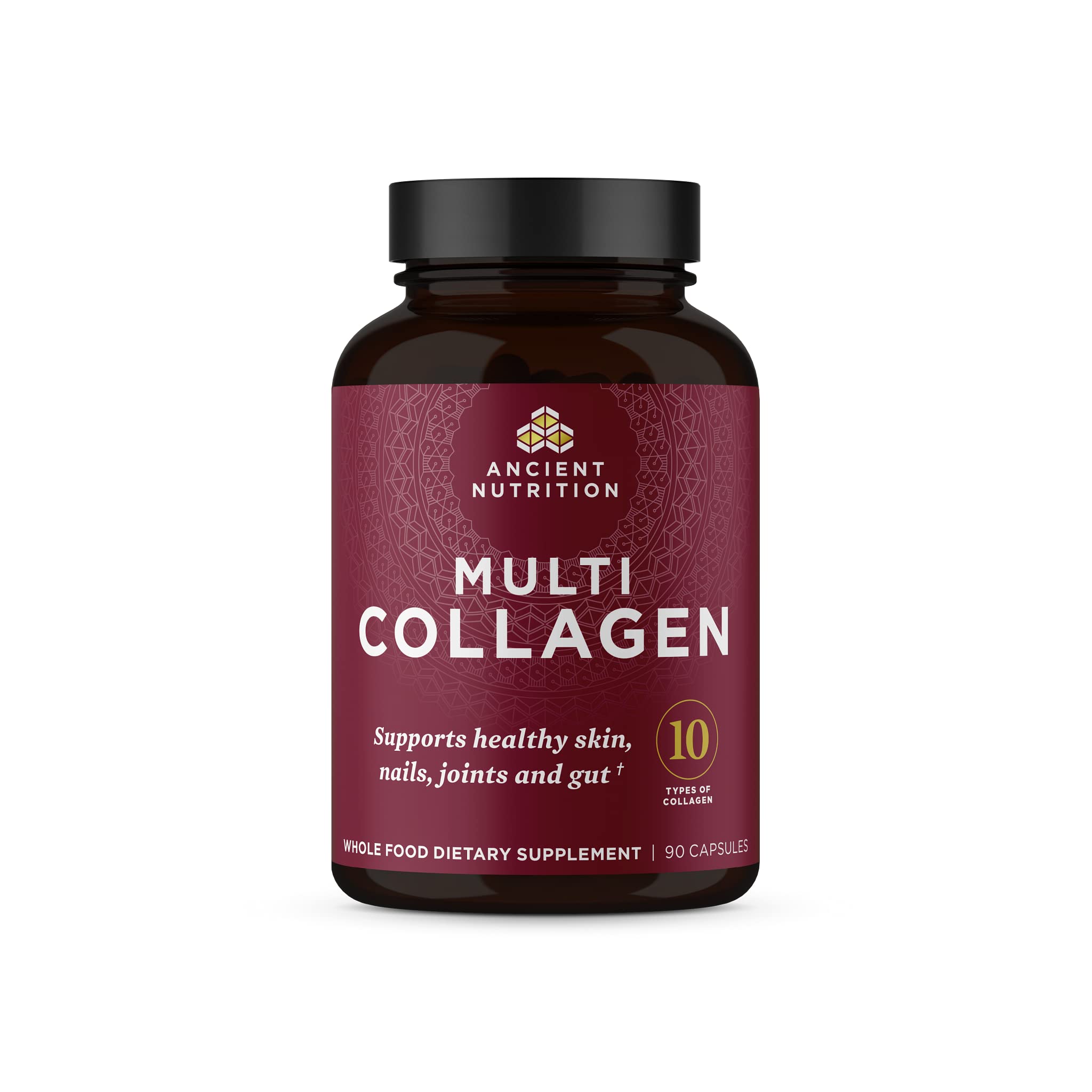 Ancient Nutrition Collagen Pills : bouteille prête à l’emploi pour le soin de la peau et des articulations.