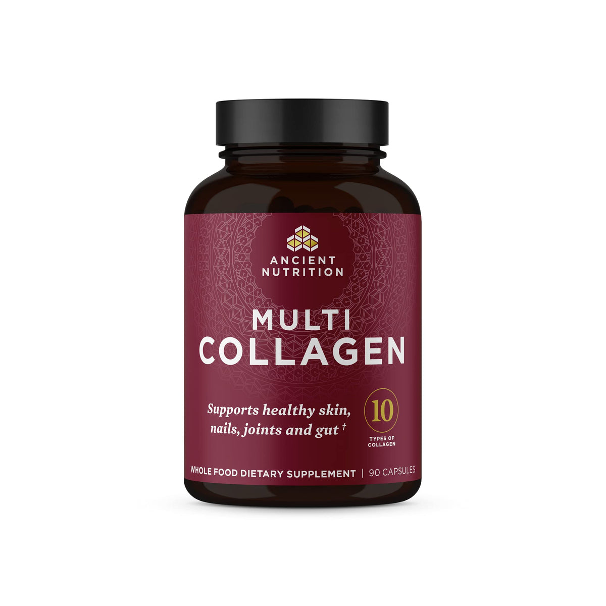 Ancient Nutrition Collagen Pills : bouteille prête à l’emploi pour le soin de la peau et des articulations.