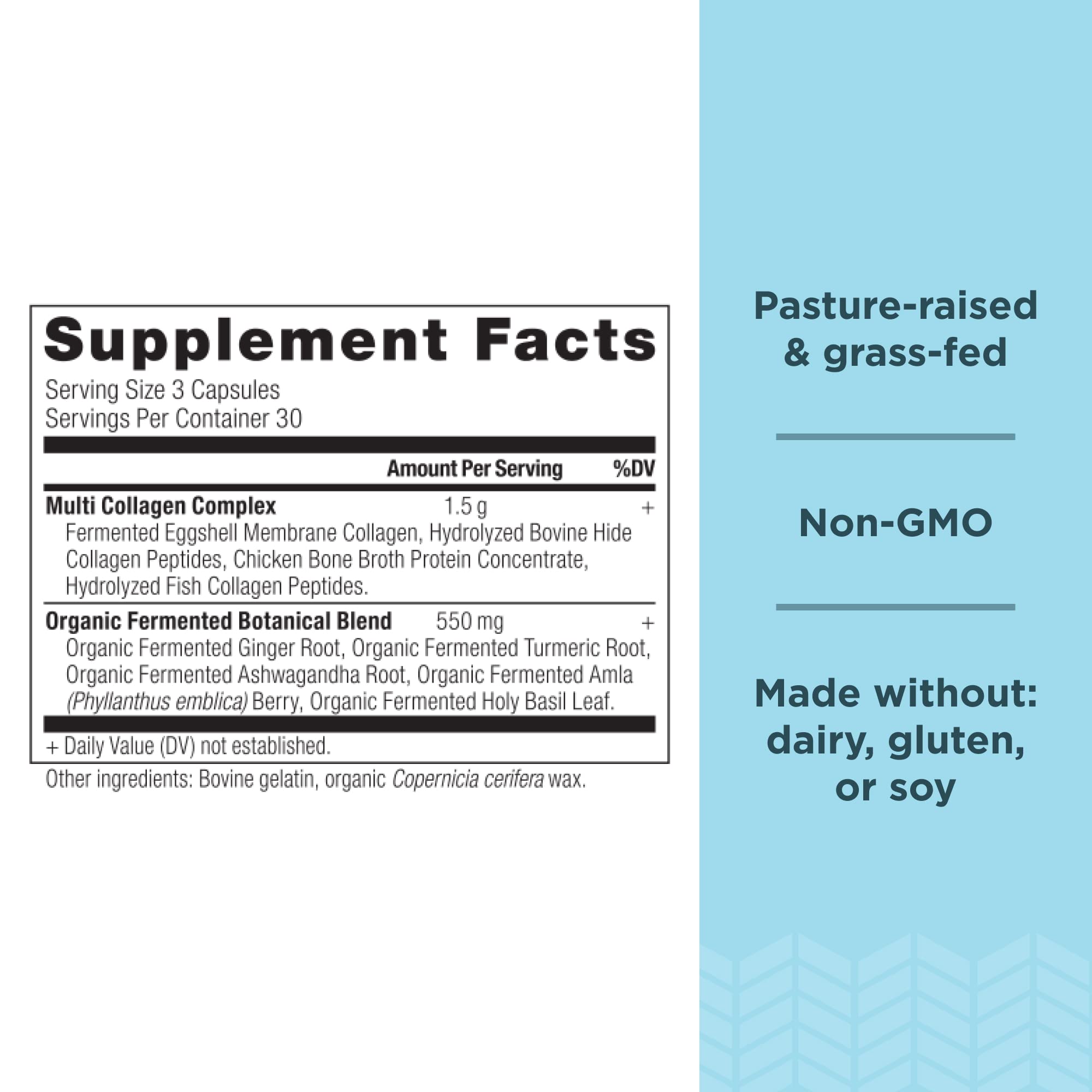 Ancient Nutrition Collagen Pills : emballage scellé témoignant qualité et sécurité.