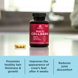 Usage quotidien Ancient Nutrition Collagen Pills : trois capsules par jour dans votre routine.
