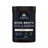 Ancient Nutrition Collagen Poudre Bouillon Visuel — texture riche pour préparations maison.