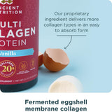 Ancient Nutrition Collagen Probiotiques 4B CFU, soutien potentiel digestion