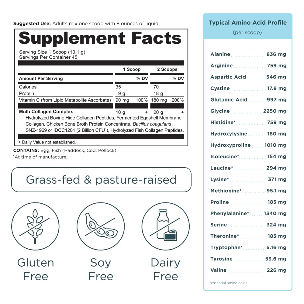 Ancient Nutrition Collagen : probiotiques SBO pour le microbiote et digestion.
