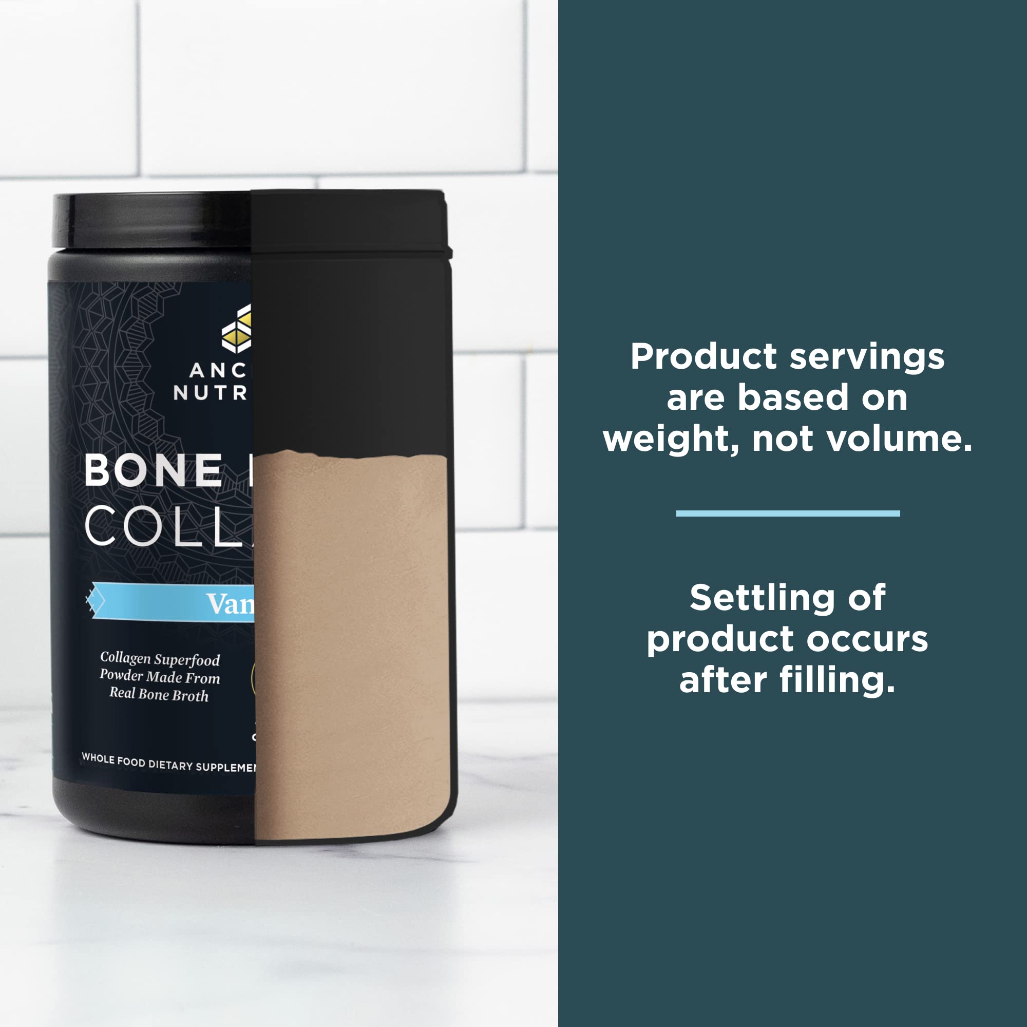 Ancient Nutrition Collagene Bouillon Poudre — contrôles qualité et laboratoires tiers.