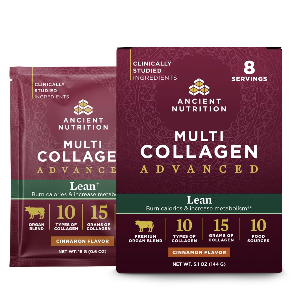 Ancient Nutrition collagene peptides poudre cannelle sachet: aide potentielle à la gestion du poids