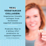 Ancient Nutrition Collagene vegetarien — gélules avec prébiotiques pour la digestion