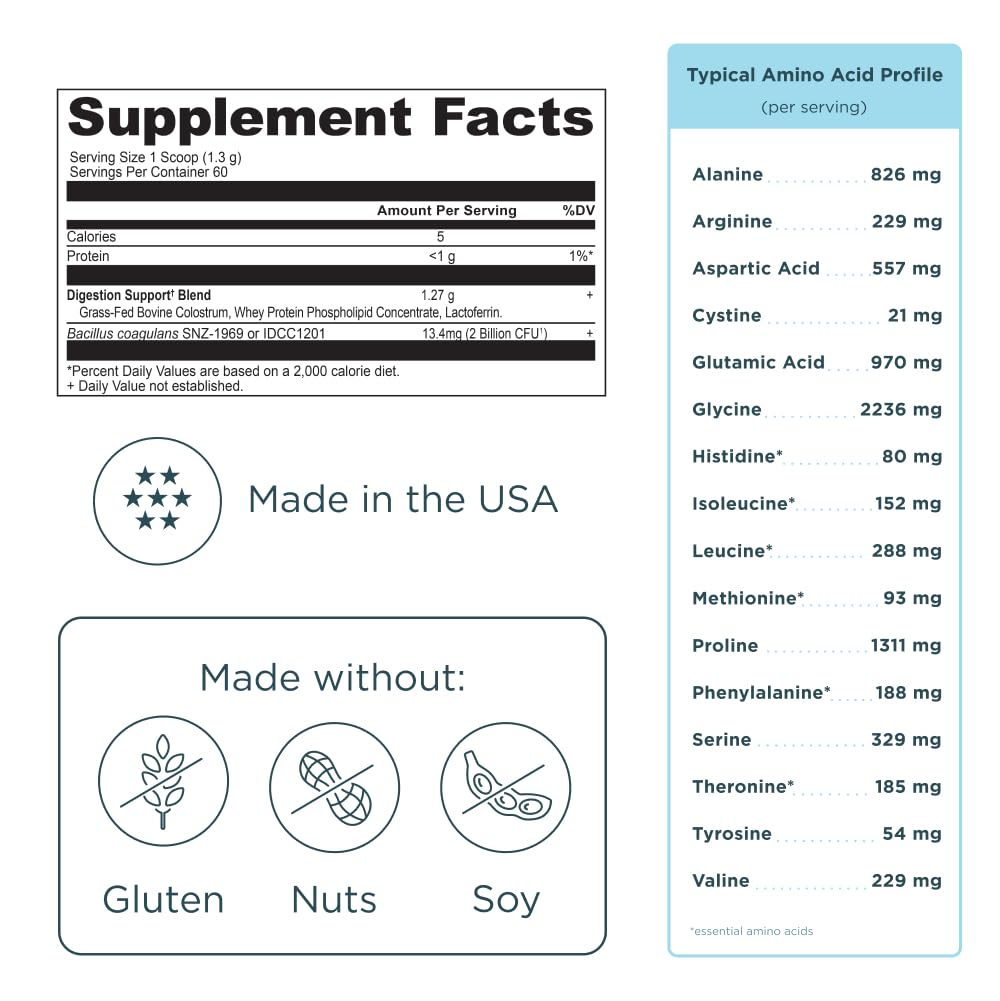 Ancient Nutrition Colostrum intégré à la routine quotidienne de bien-être.